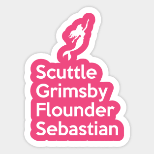 Little Mermaid - Sidekicks Sticker